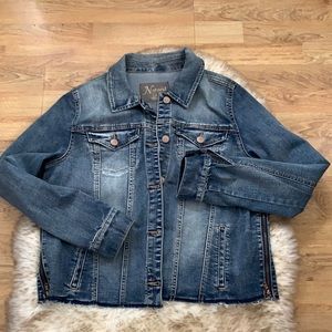 Natural Reflections denim jacket sz leg